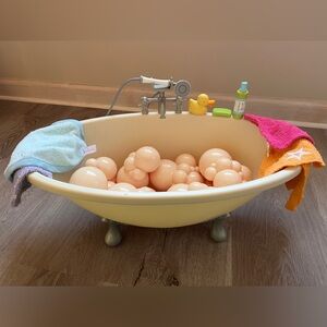 Doll Bathtub Set